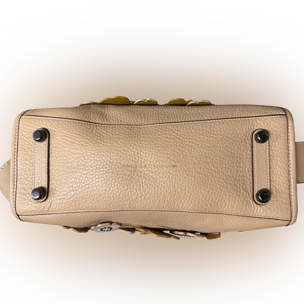 Coach Rouge 30 Tea Rose Tan Leather Bag - Picture 11 of 16